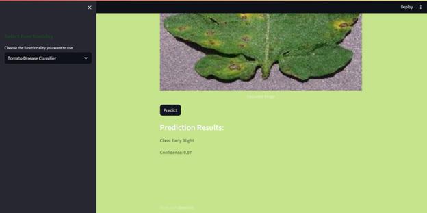 Plant Disease Detection App Screenshot